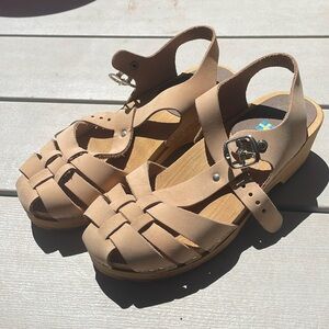 MIA Swedish Clog Sandals with heel